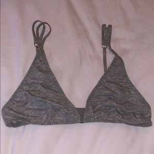 Free People Intimates gray unlined bra